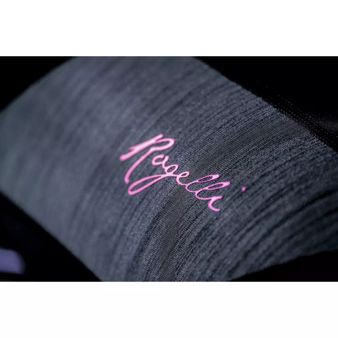 ROGELLI női kerékpáros nadrág fogszabályzóval GLORY black/pink ROG351076