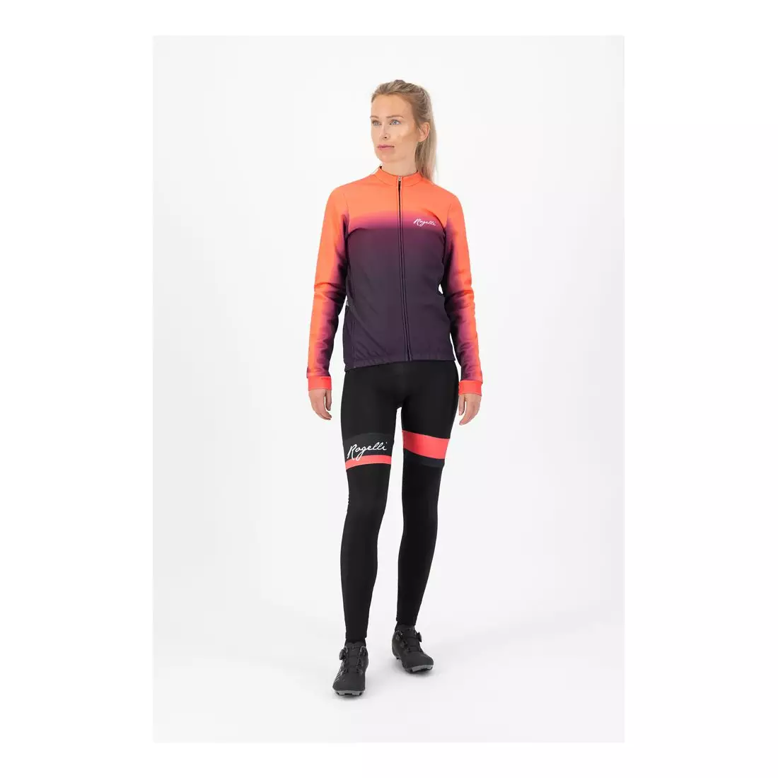ROGELLI női téli kerékpáros kabát DREAM coral ROG351095