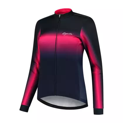 ROGELLI női téli kerékpáros kabát DREAM pink/navy blue ROG351093