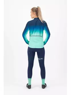 ROGELLI női téli kerékpáros kabát DREAM turquoise ROG351094