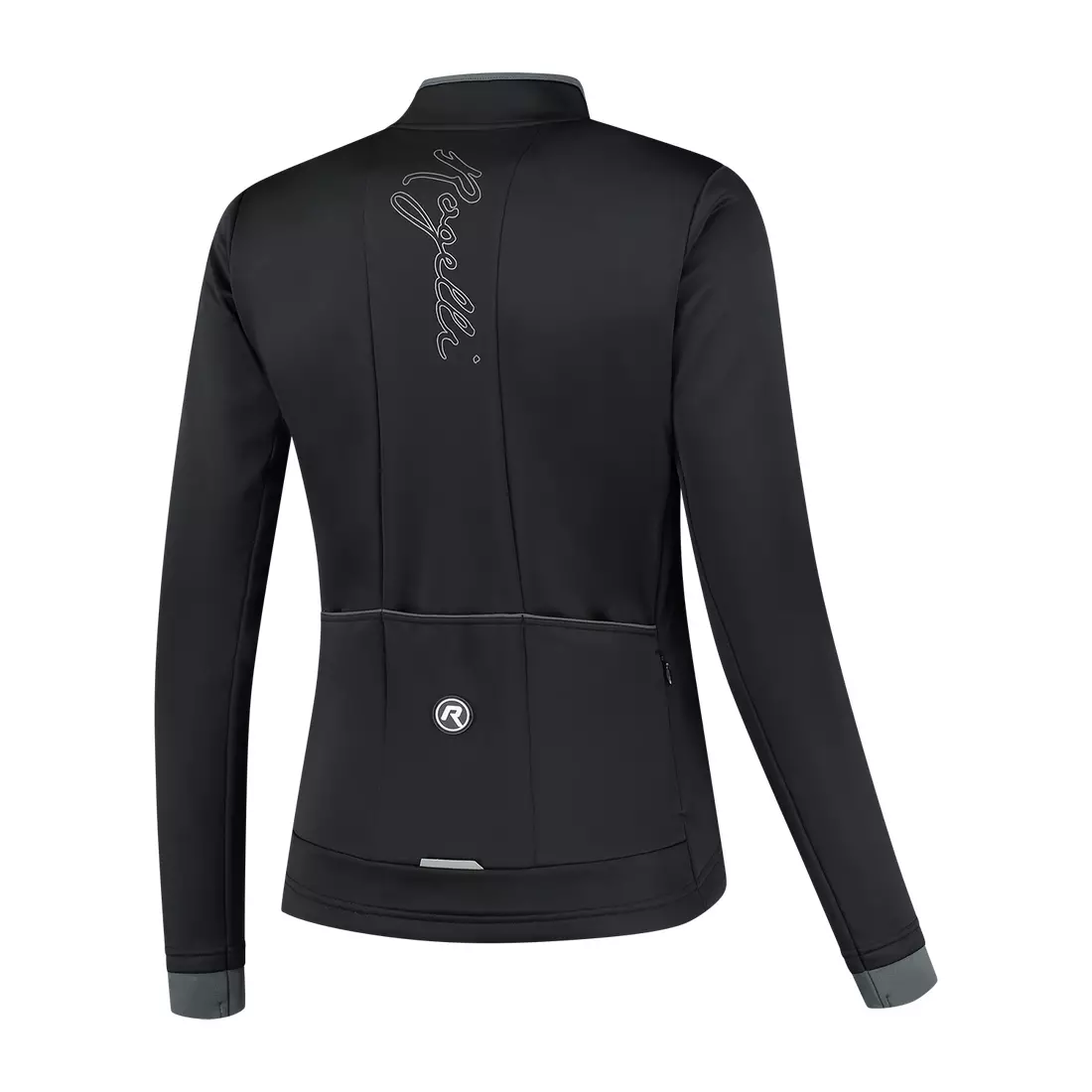 ROGELLI női téli kerékpáros kabát ESSENTIAL black ROG351096