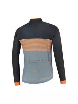 ROGELLI téli kerékpáros kabát BOOST grey/orange ROG351038