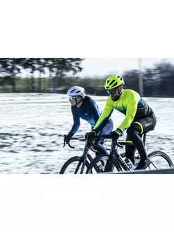 ROGELLI téli kerékpáros kabát HORIZON blue/yellow ROG351044.S