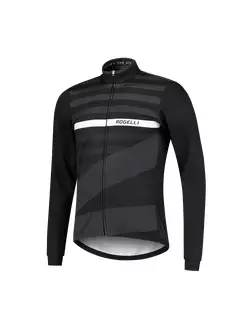 ROGELLI téli kerékpáros kabát STRIPE black ROG351039