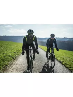 Rogelli Férfi könnyű kerékpáros kabát, softshell INFINITE, zöld, ROG351048