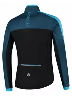 Rogelli Férfi téli kerékpáros kabát FREEZE, kék, ROG351021