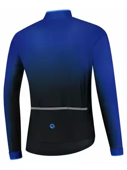 Rogelli Férfi téli kerékpáros kabát HORIZON, fekete és kék, ROG351043