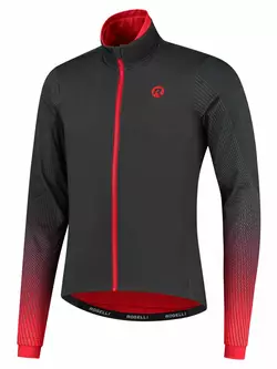 Rogelli Férfi téli kerékpáros kabát, softshell TRACE, fekete és piros, ROG351033