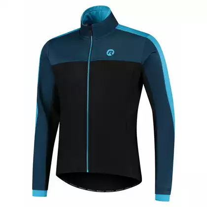 Rogelli Férfi téli kerékpáros kabát FREEZE, niebieska, ROG351021
