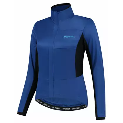 Rogelli Női kerékpáros kabát, Softshell  BARRIER, kék, ROG351091