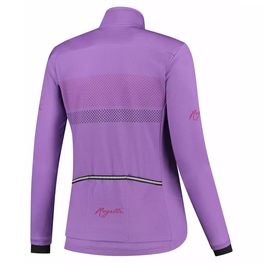 Rogelli Női kerékpáros kabát, Ultrakönnyű PURPOSE, Ibolya, ROG351085