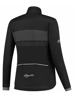 Rogelli Női kerékpáros kabát, Ultrakönnyű PURPOSE, fekete, ROG351083