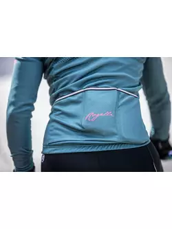 Rogelli Női kerékpáros kabát, Ultrakönnyű PURPOSE, zöld, ROG351084
