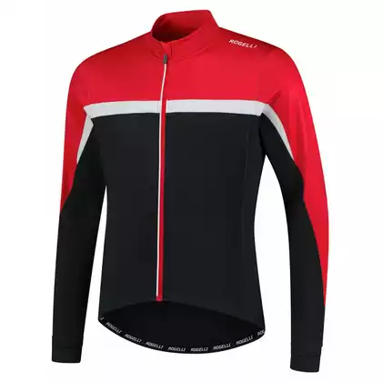 Rogelli Szigetelt kerékpáros kabát COURSE, Piros, ROG351005