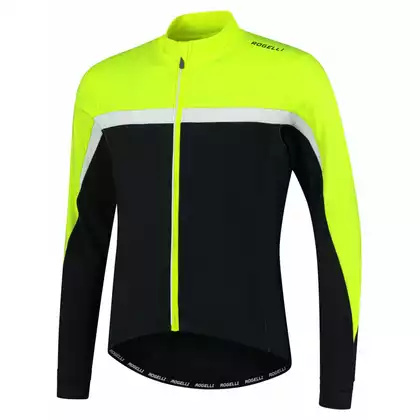 Rogelli Szigetelt kerékpáros kabát COURSE, fluo, ROG351004