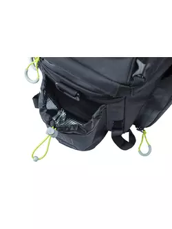 BASIL Kerékpár táska, a csomagtartón TRUNKBAG XL Pro, 9-36L, black lime 18295