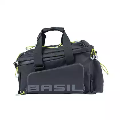 BASIL Kerékpár táska TRUNKBAG XL Pro, 9-36L, black lime 18295