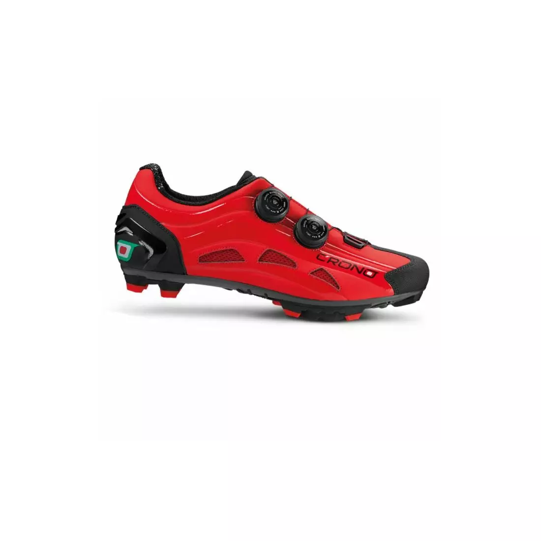 CRONO MTB EXTREMA 2 NEW férfi MTB kerékpáros cipő, nylon red 