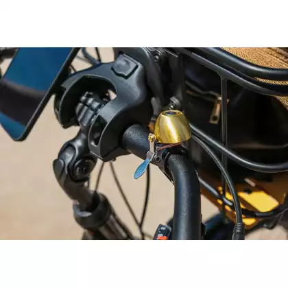 ZEFAL CLASSIC BIKE BELL Bicikli csengő, aranyszínű