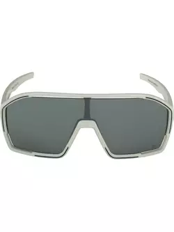 ALPINA BONFIRE Q-LITE Polarizált sportszemüveg, cool grey matt / silver mirror