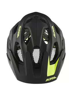 ALPINA CARAPAX 2.0 Kerékpáros sisak Enduro, fekete és sárga 