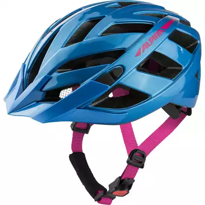 ALPINA PANOMA 2.0 kerékpáros sisak, blue-pink gloss