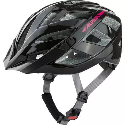 ALPINA PANOMA 2.0 kerékpáros sisak, black-pink gloss