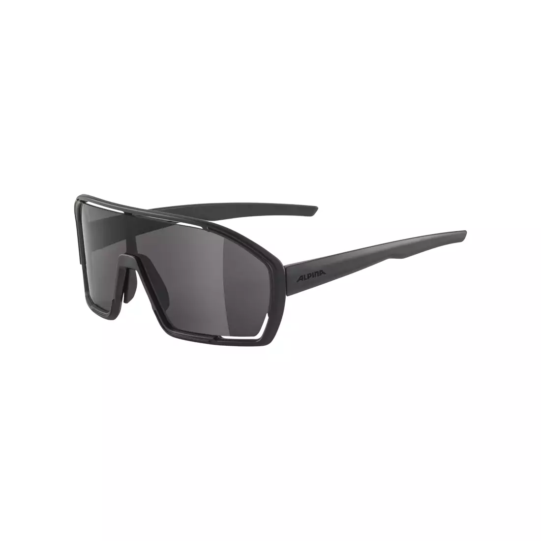 ALPINA Sport szemüveg BONFIRE BLACK MATT - MIRROR BLACK, A8687431
