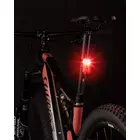 FORCE Hátsó kerékpár lámpa TONEY 70 LM, 1 x LED, USB 453739