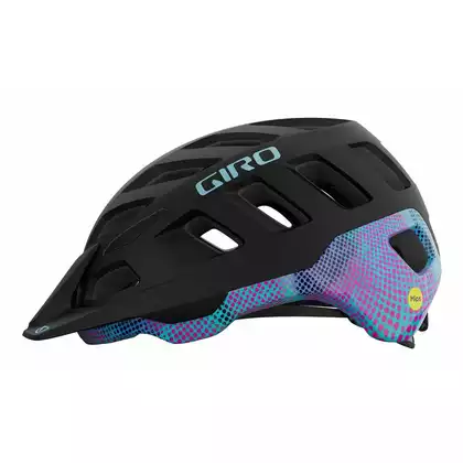 GIRO RADIX MTB női kerékpáros sisak, fekete gyékény