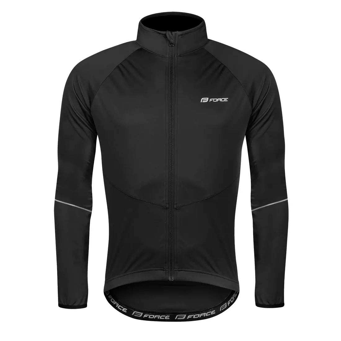 FORCE férfi kerékpáros kabát ARROW black 8998061