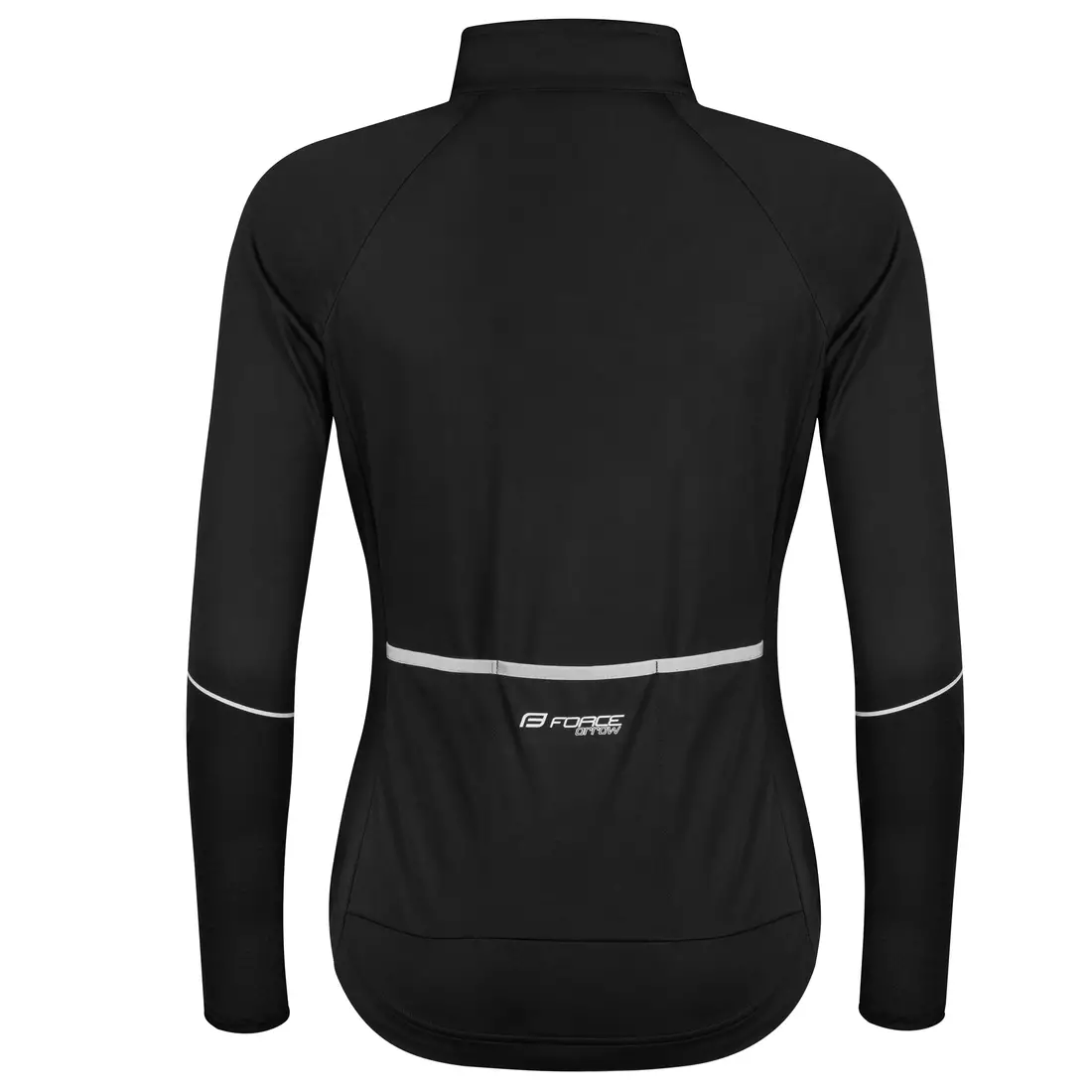 FORCE női kerékpáros kabát ARROW LADY black 8998021