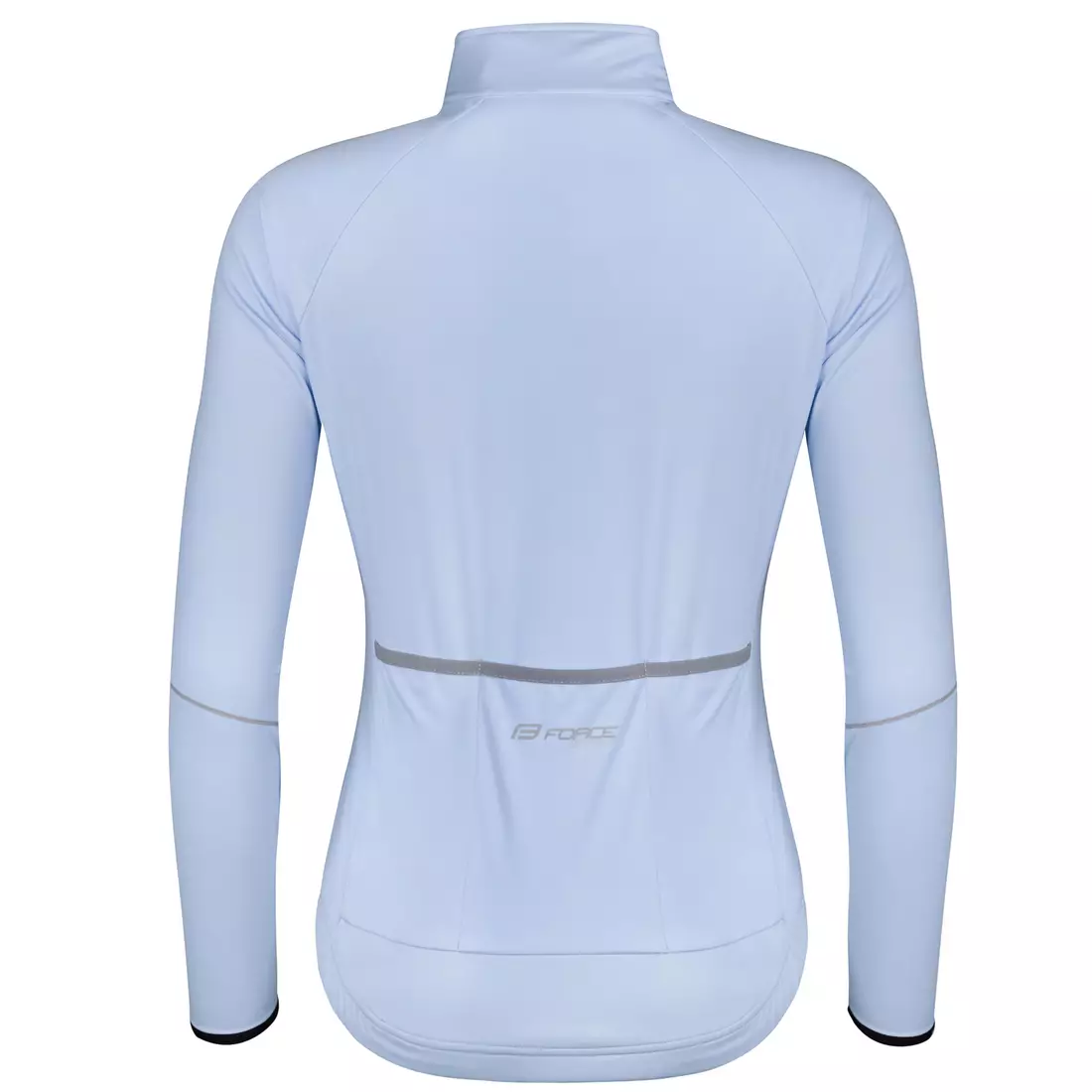 FORCE női kerékpáros kabát ARROW LADY light blue 8998023