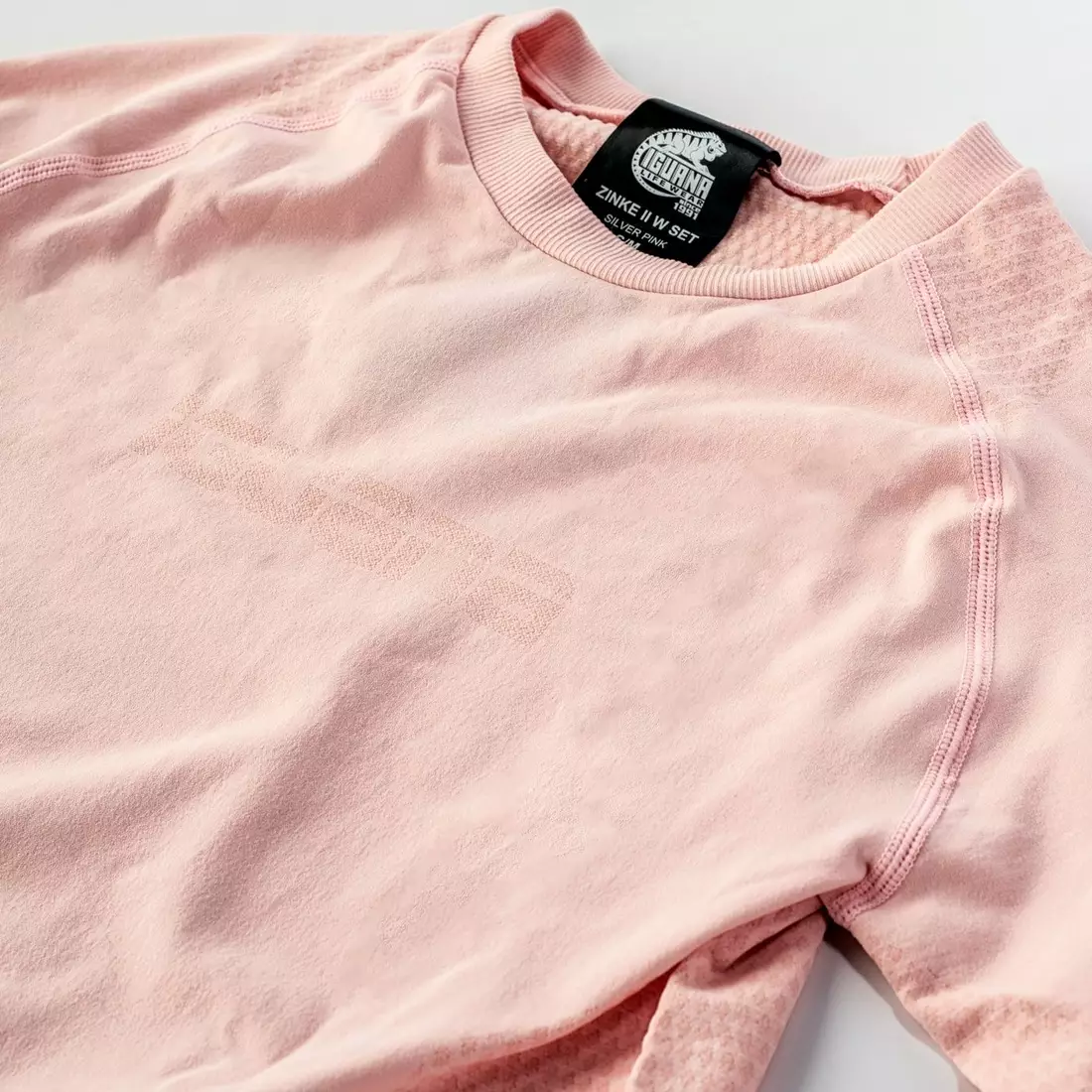 IGUANA, Női termoaktív fehérnemű: póló + nadrág LADY ZINKE II, rózsaszín
