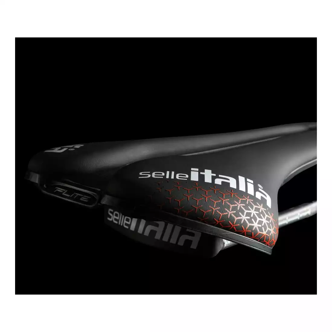 SELLE ITALIA FLITE Boost PRO TEAM kerékpárnyereg L3, Carbon, Fibra-Tek, Fekete 