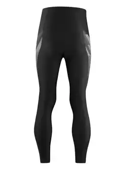 FORCE RIDGE női téli kerékpáros nadrág, fekete és szürke színben
