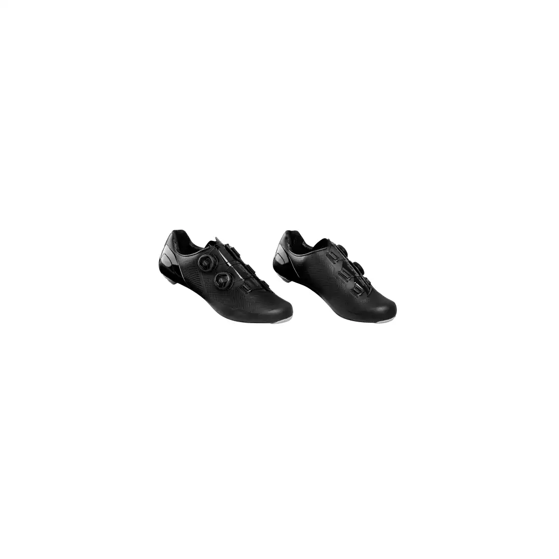 FORCE ROAD WARRIOR CARBON Országúti kerékpáros cipő, fekete