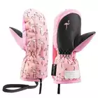 LEKI Little Flamingo Zap Mitt gyerek síkesztyű, pink
