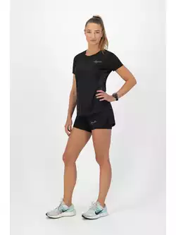ROGELLI ESSENTIAL 2 az 1-ben női futónadrág, fekete