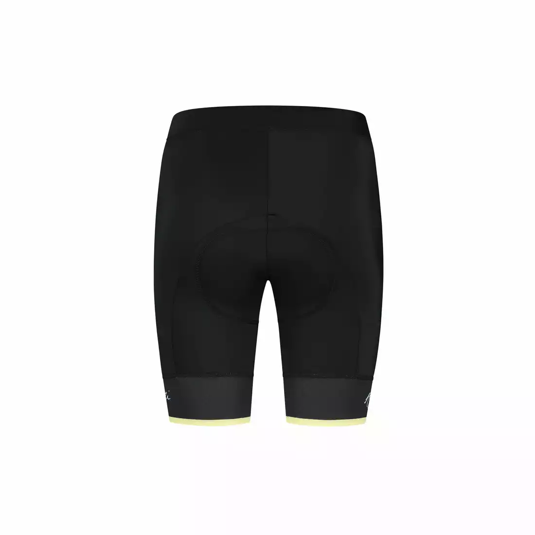 ROGELLI SELECT II Női kerékpáros nadrág, fekete és sárga