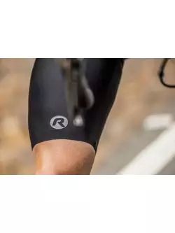Rogelli DISTANCE nadrágtartós férfi kerékpáros rövidnadrág, fekete