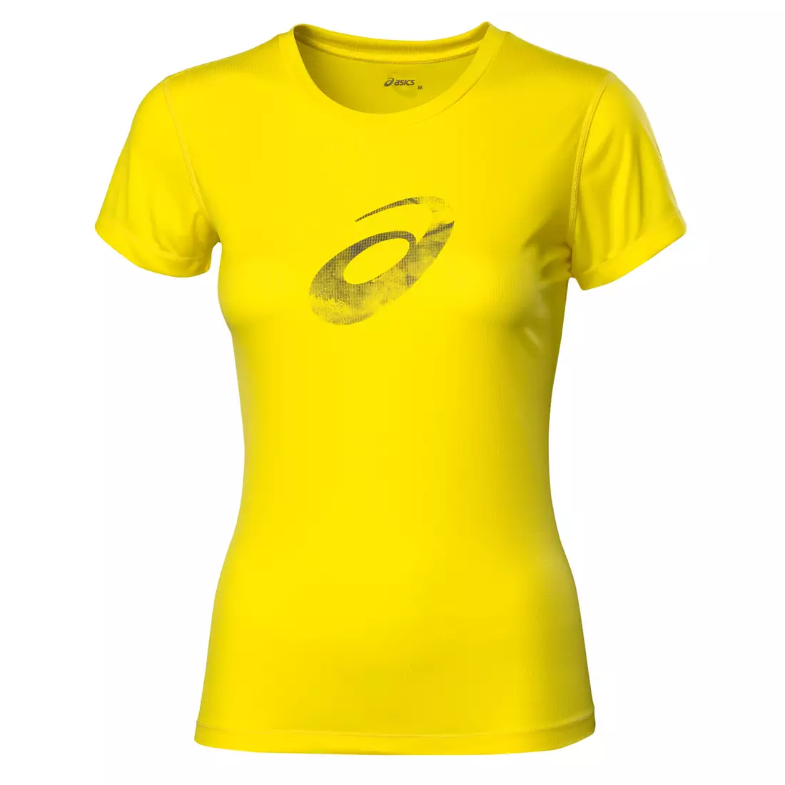 ASICS 110423-0343 GRAPHIC SS TOP - női futópóló, szín: sárga