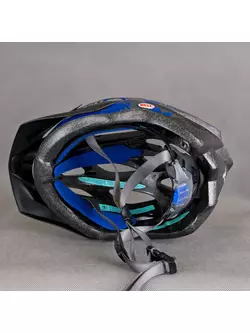 BELL - DELIRIUM kék-titán kerékpáros sisak