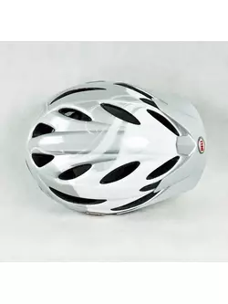 BELL STRUT női kerékpáros sisak, fehér és ezüst