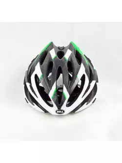 BELL SWEEP kerékpáros sisak, MTB, ROAD, fekete és zöld