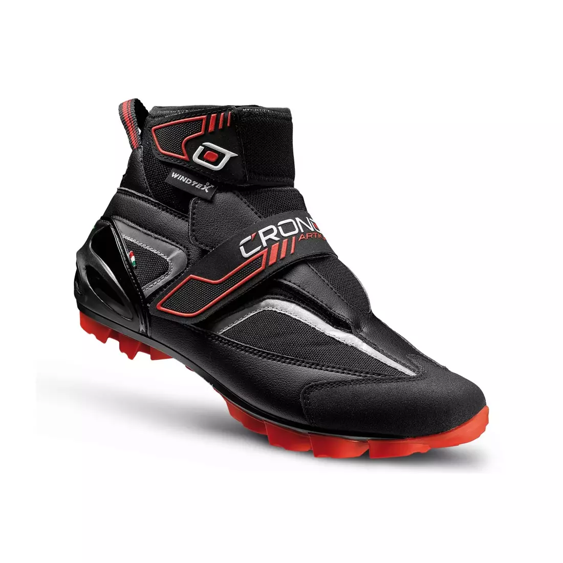 CRONO ARTICA MTB - téli MTB kerékpáros cipő - szín: Fekete