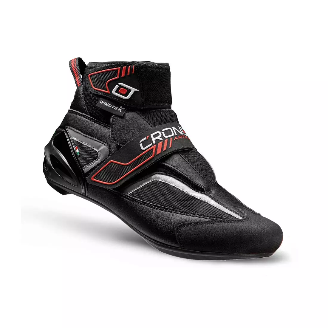 CRONO ARTICA ROAD - téli országúti kerékpáros cipő - szín: fekete