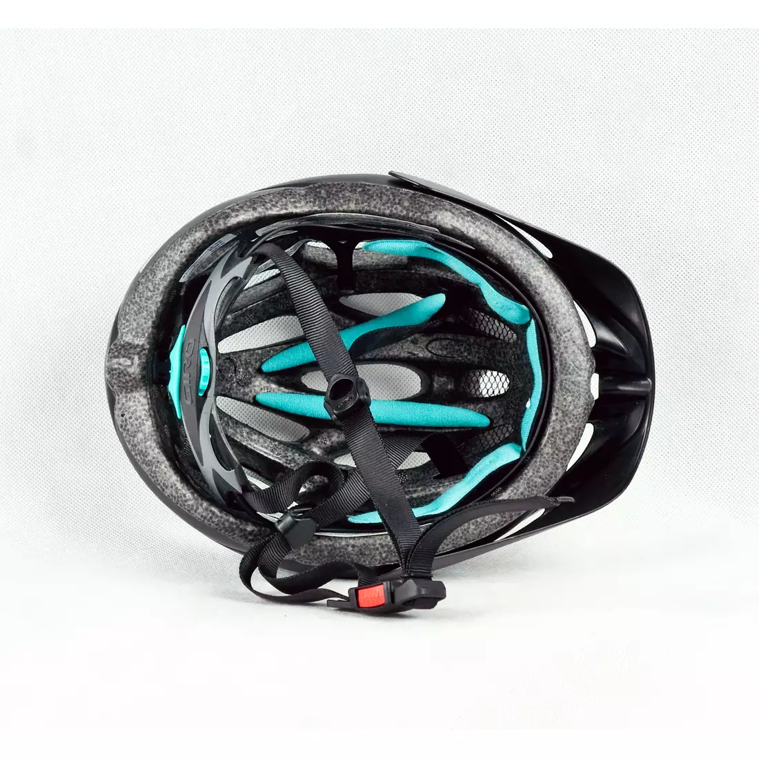 GIRO VERONA női kerékpáros sisak, fekete és kékeszöld színű
