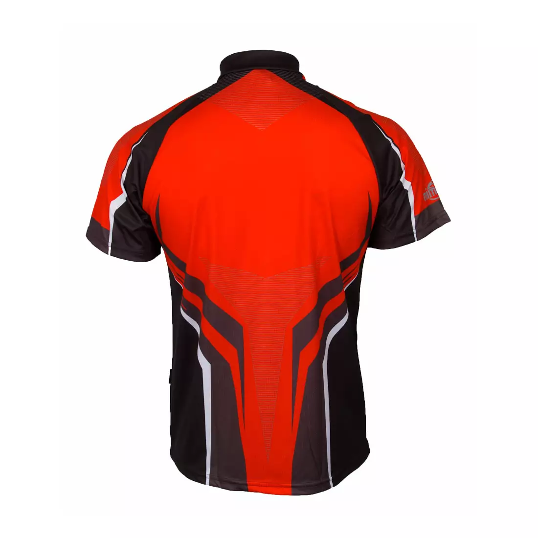 MikeSPORT DESIGN RAVO MTB férfi kerékpáros mez, fekete és piros
