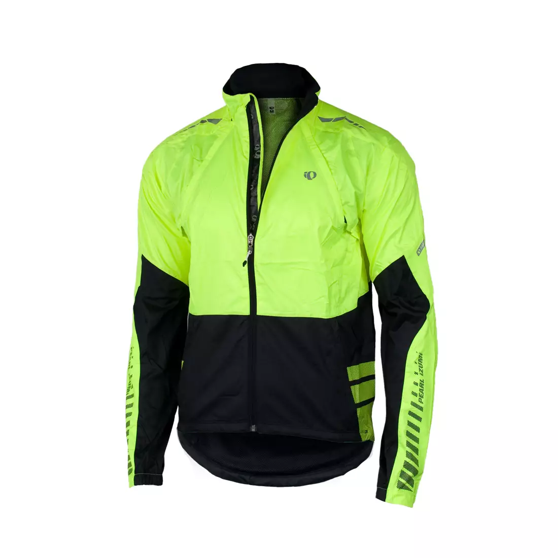 PEARL IZUMI - ELITE Barrier Convertible Jacket 11131314-429 - kerékpáros kabát-mellény, szín: Fluoro-fekete